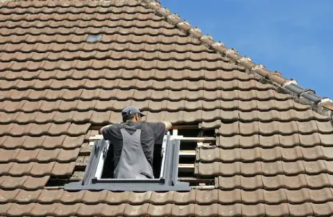 Pose de velux - Saint-Python